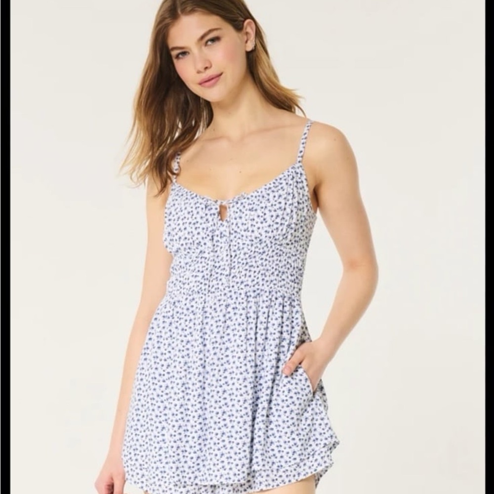 Floral Spaghetti Strap Dress